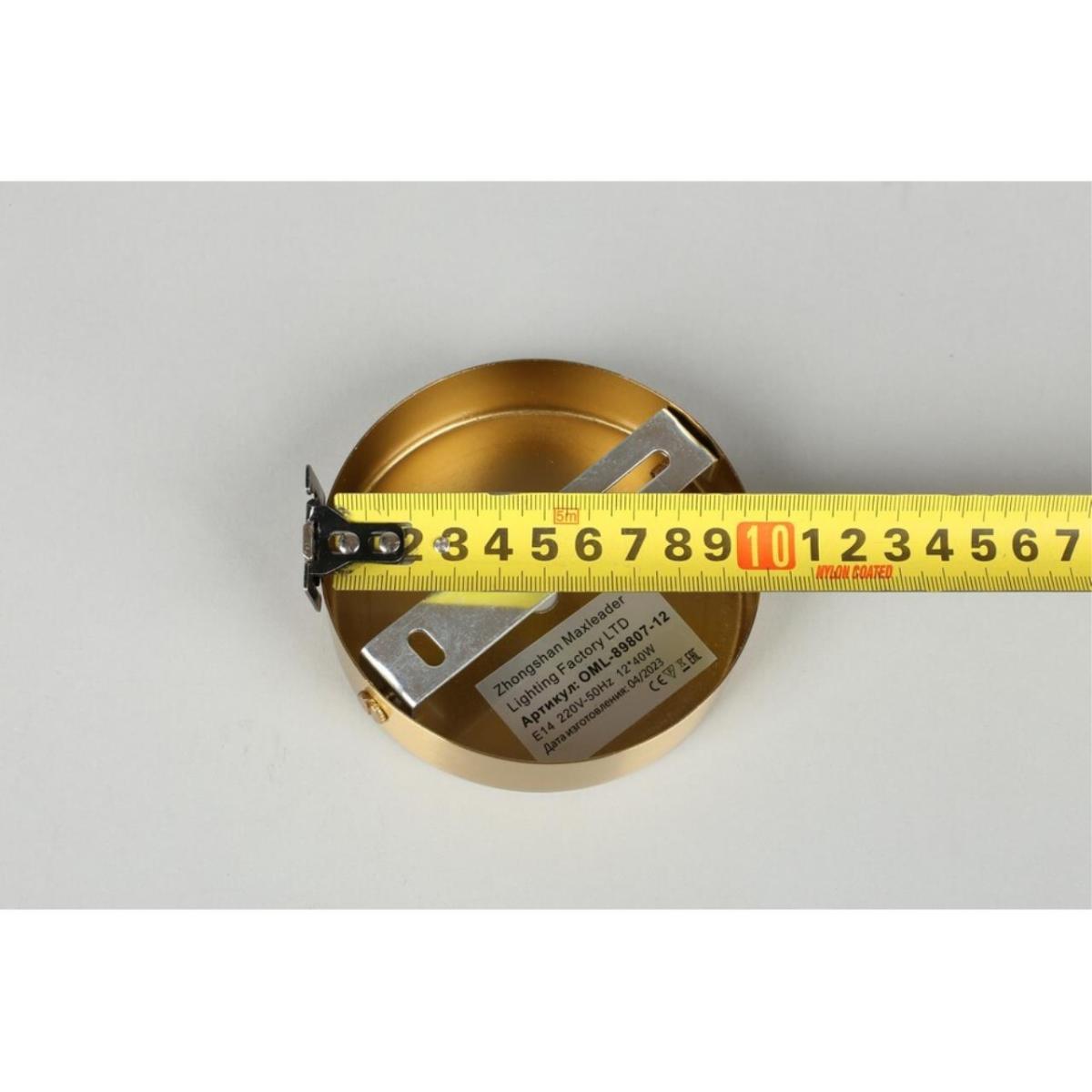 Люстра на штанге Omnilux Prat OML-89807-12 в #REGION_NAME_DECLINE_PP#