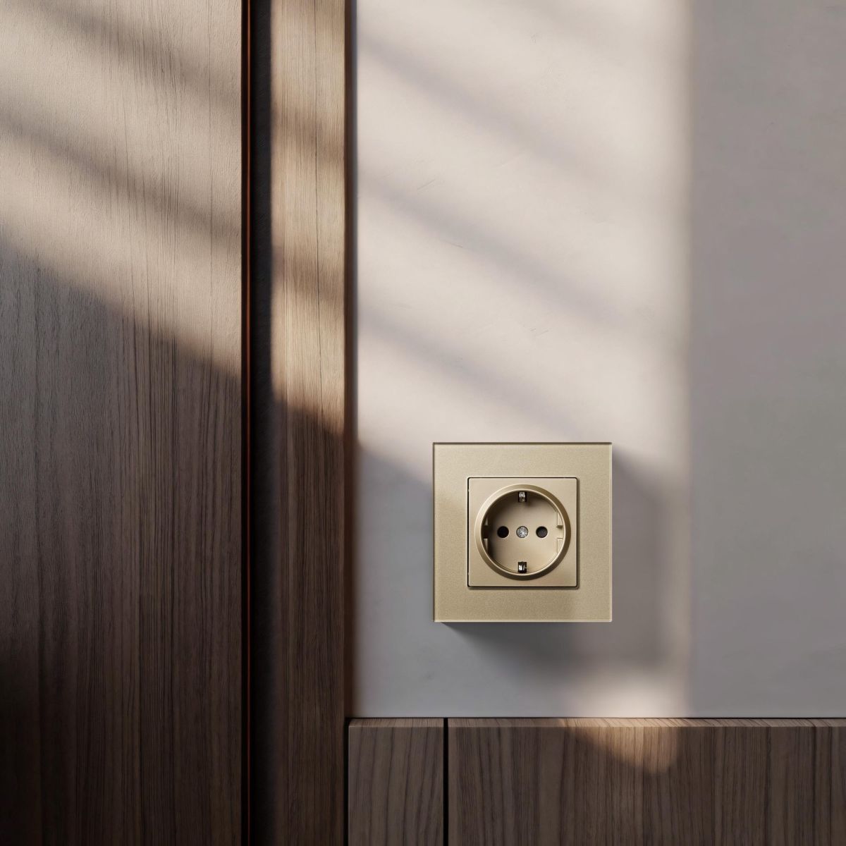 Рамка 1-постовая, стекло золотой Kollinger Reflex MG RM1GD в #REGION_NAME_DECLINE_PP#