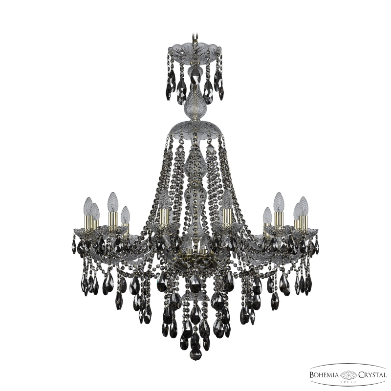 Подвесная люстра Bohemia Ivele Crystal 1415/12/300/XL-108 G R731 в Санкт-Петербурге