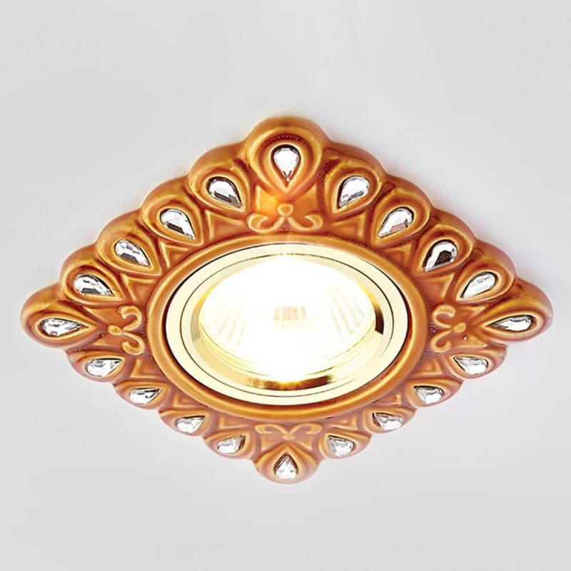 Встраиваемый светодиодный светильник Ambrella Light Desing 5W D5550 SB/CL-A в Санкт-Петербурге