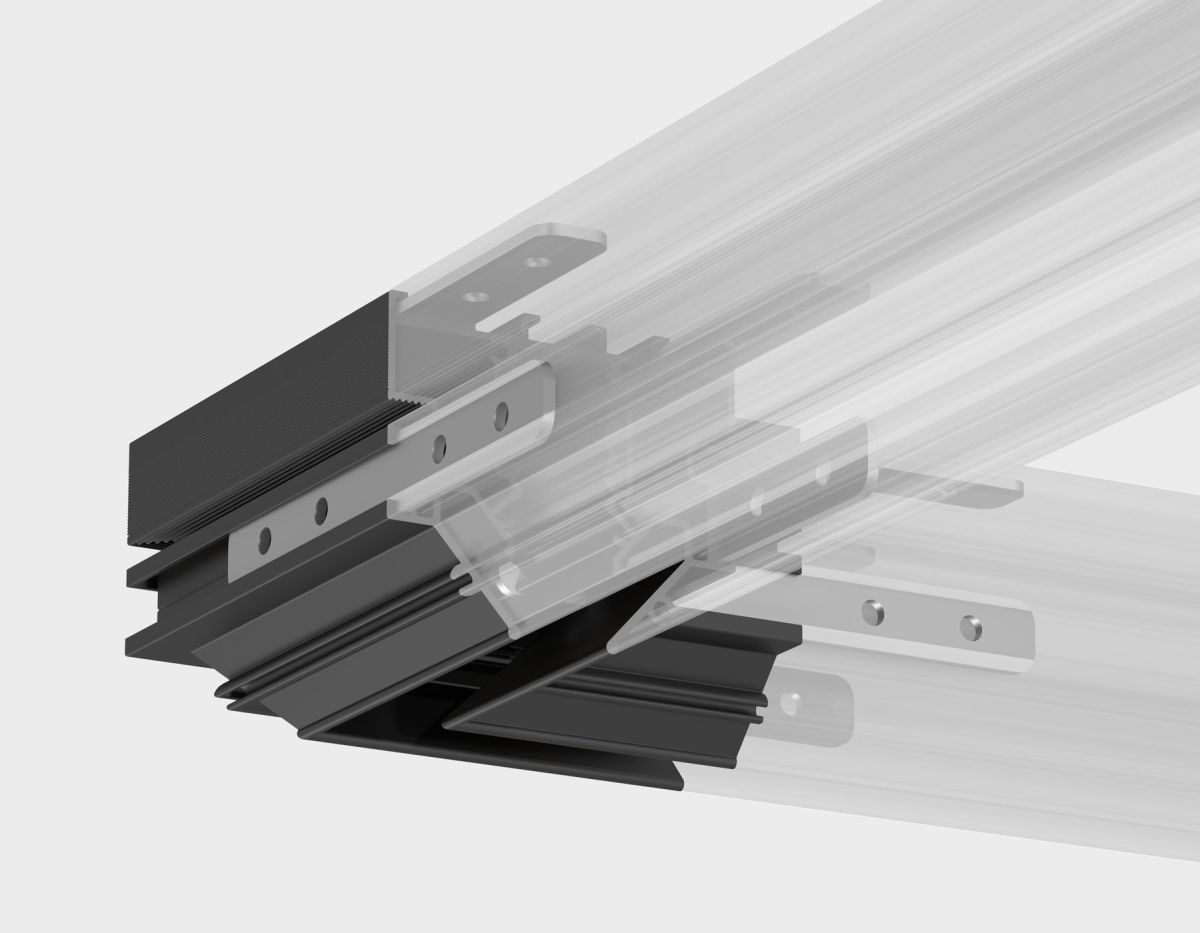 Коннектор угловой для корпуса в натяжной потолок Ambrella Light Track System GL1981 в #REGION_NAME_DECLINE_PP#