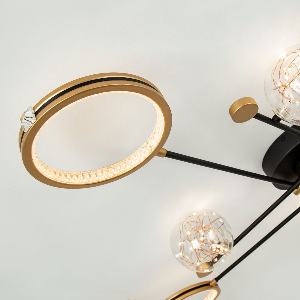 Потолочная люстра LED4U L3115-8 в Санкт-Петербурге