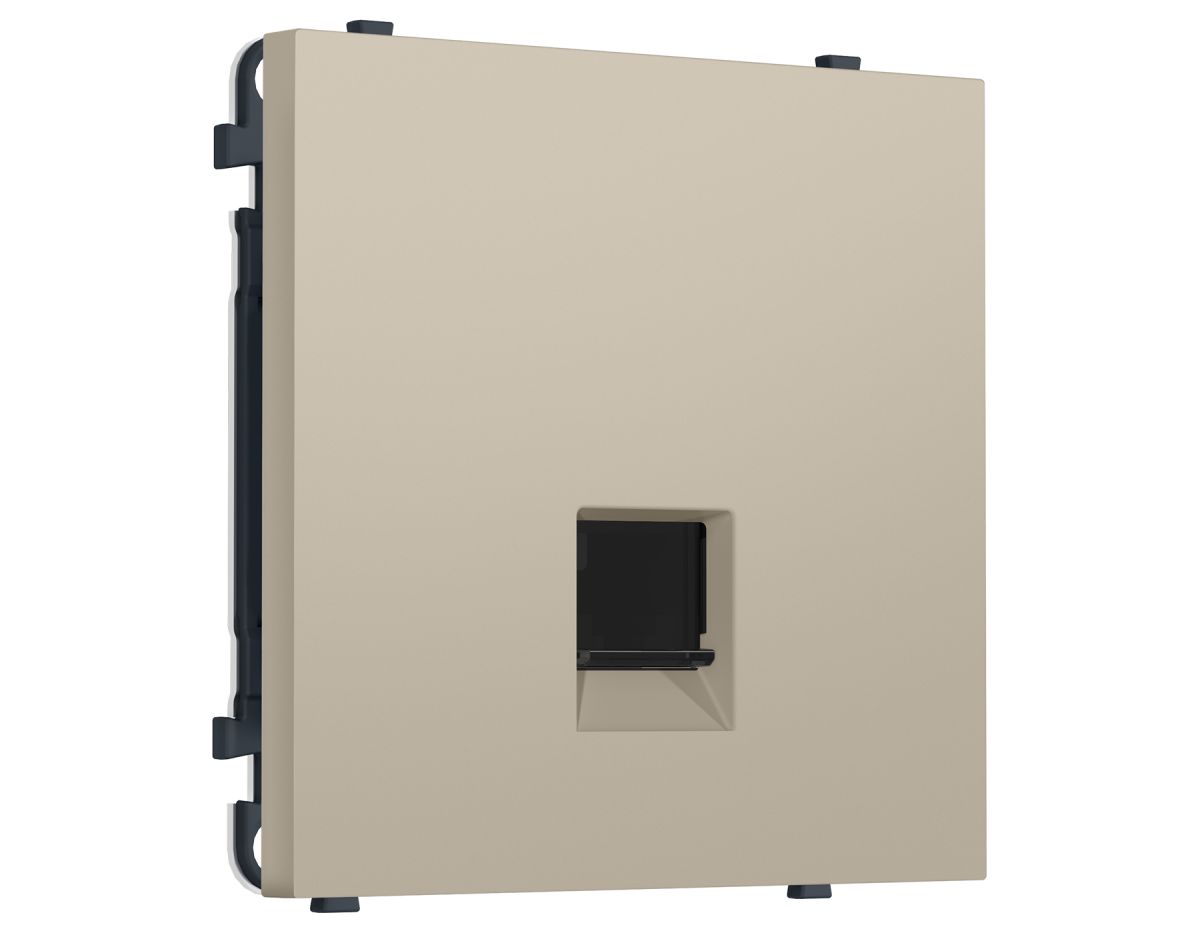 Комплект механизма телефонной розетки SIGMA Кашемир RJ-11 Ambrella Volt MS352030 (SP3520, PR190) в #REGION_NAME_DECLINE_PP#