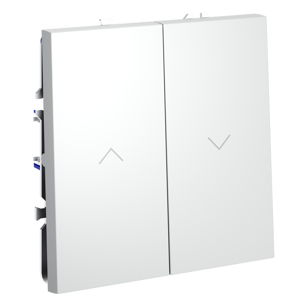 Выключатель встраиваемый Voltum S70 для жалюзи 10А, (белый матовый) VLS020702 в #REGION_NAME_DECLINE_PP#