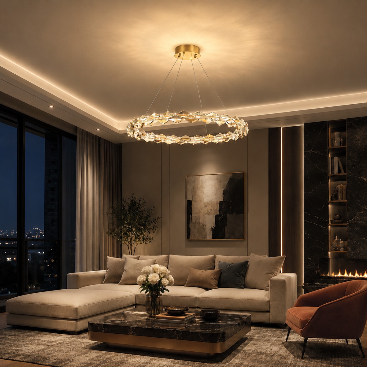 Подвесная люстра ST Luce Diamanta SL6009.213.01 в Санкт-Петербурге