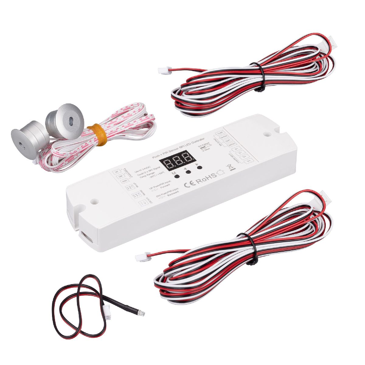 Контроллер лестничный Arlight SMART-SPI-302-62-SH-SUF (5-24V, Stair) 046486 в Санкт-Петербурге