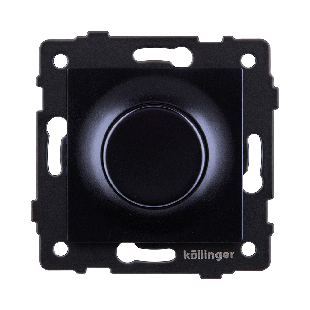 Светорегулятор для светодиодных ламп, проходной, 500W, черный Kollinger REA-048BK для Aspekt, Eleganz, Reflex в #REGION_NAME_DECLINE_PP#