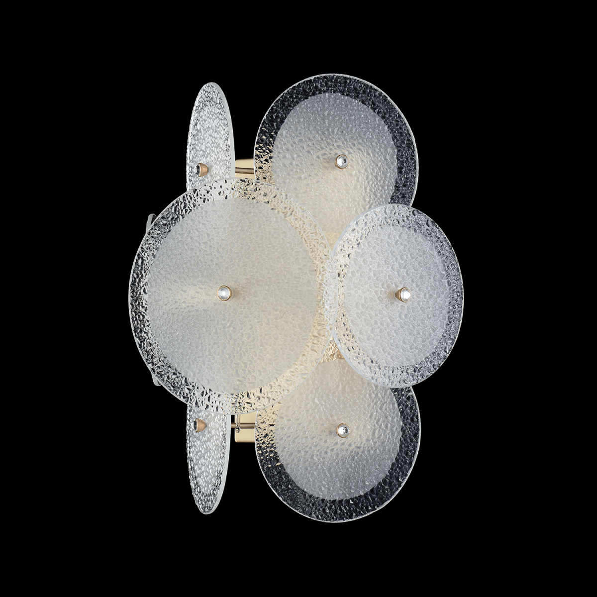 Настенный светильник Crystal Lux DANDELION AP2 GOLD в #REGION_NAME_DECLINE_PP#