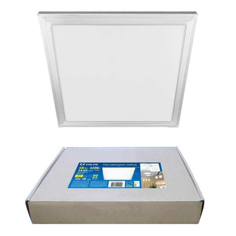 Встраиваемый светодиодный светильник Volpe ULP-Q107 3030-18W/4000K WHITE UL-00005344 в Санкт-Петербурге