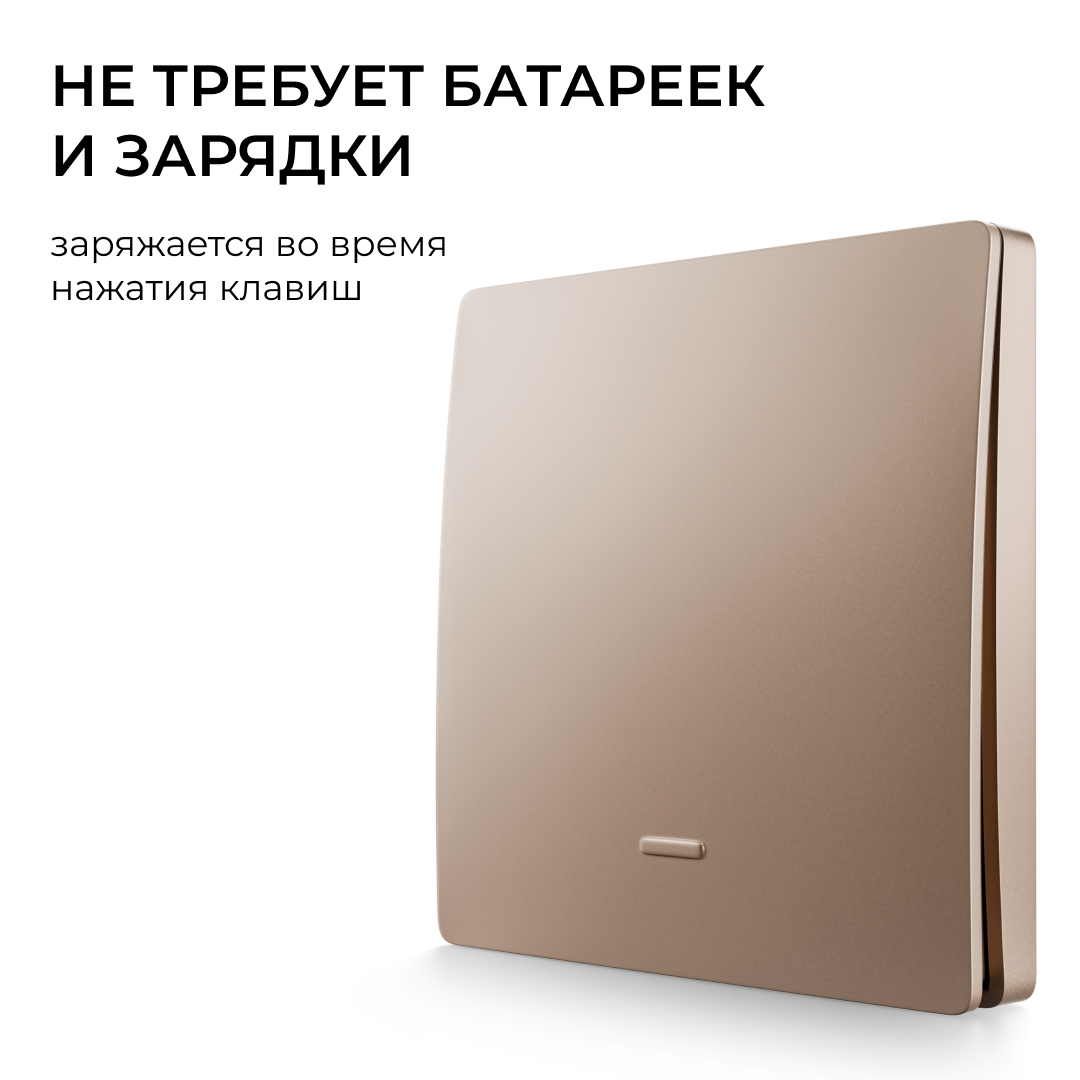 Реле с кинетическими выключателями, IP44, Wi-Fi 2,4 ГГц, Smart, 2выкл., 1 реле. беж. Apeyron 04-84 в Санкт-Петербурге