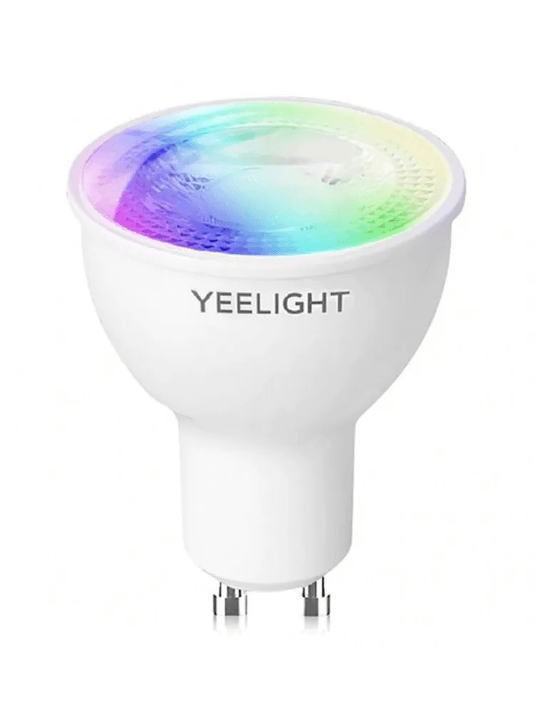 Светодиодная умная лампа (4 шт.) Yeelight Smart bulb(Multicolor) GU10 4,5W 2700/6500K YGYC0120004WTEU в Санкт-Петербурге