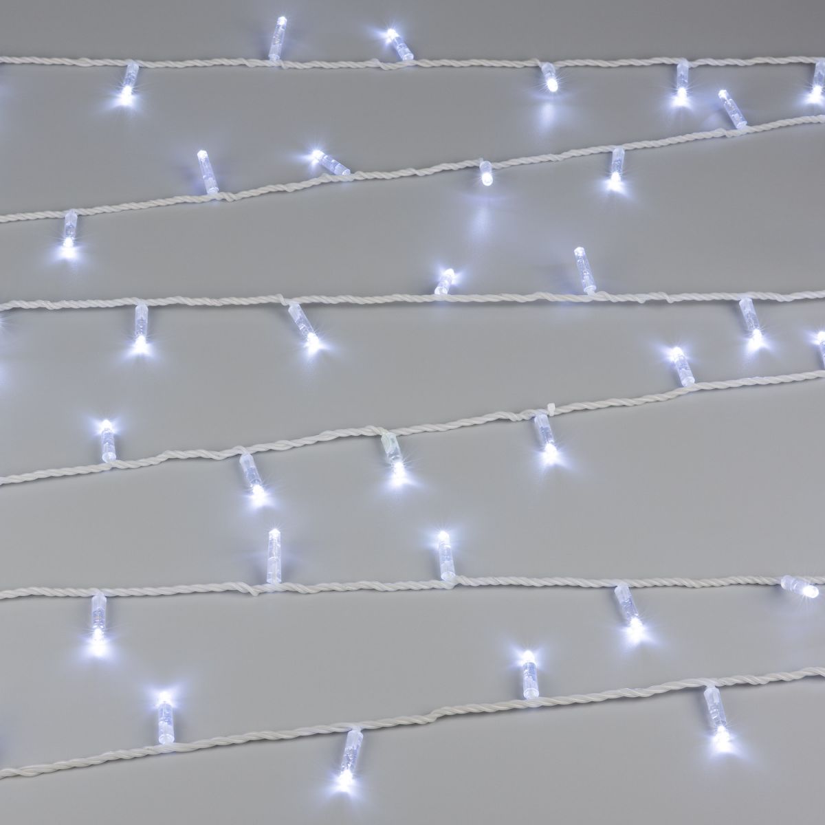 Светодиодная гирлянда Нить ArdecoledARD-PRO-10000-GREY-100LED-STD White (230V, 6W) (IP65) 065444 в Санкт-Петербурге