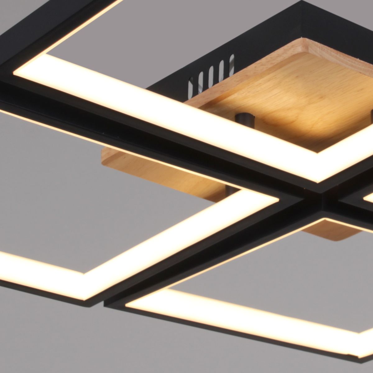 Потолочный светильник Reluce 78560-0.3-04 BK+WOOD в Санкт-Петербурге