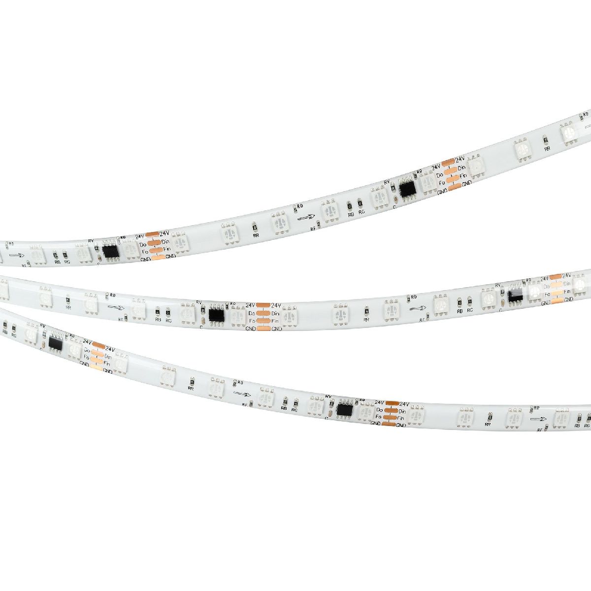 Светодиодная герметичная лента Arlight SPI-SE-B60-10mm 24V RGB-PX6-BPT (12 W/m, IP65, 5060, 5m) 039601 в Санкт-Петербурге