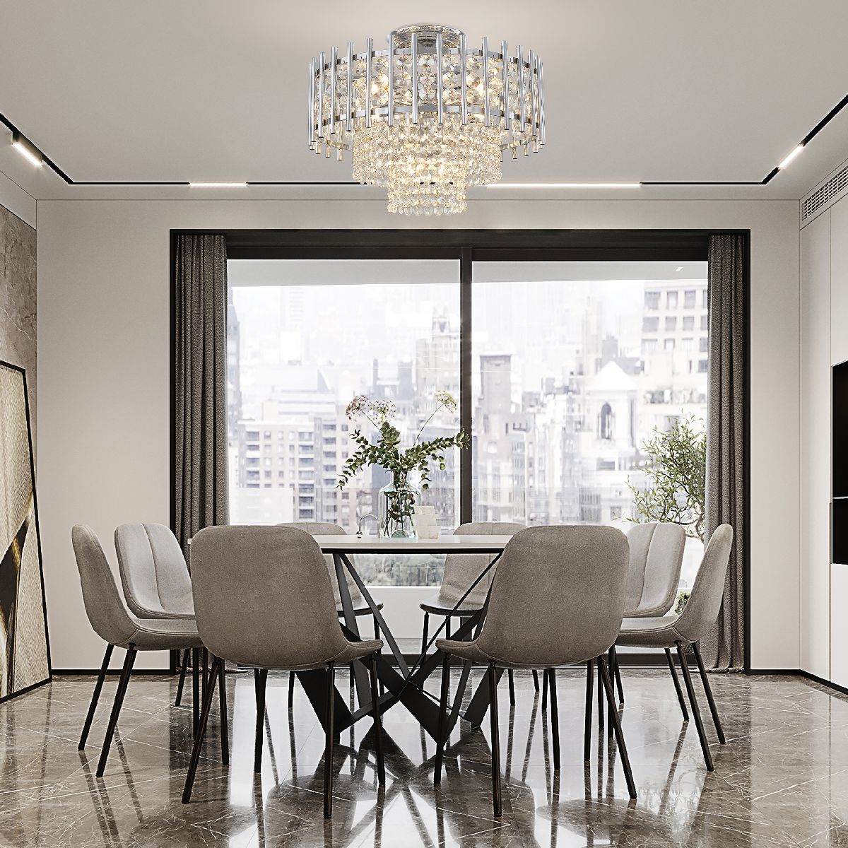 Потолочная люстра Arte Milano Sorrento 376109/6/30/390 CR в Санкт-Петербурге