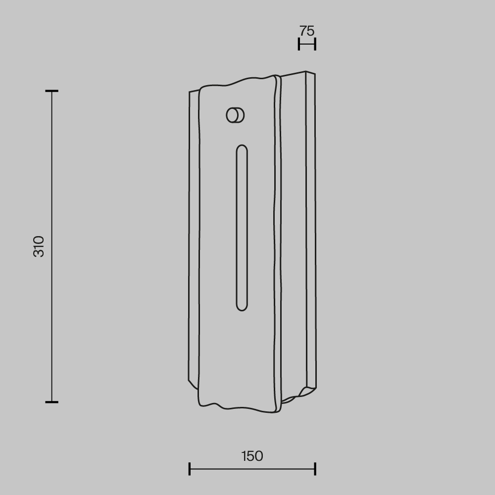 Настенный светильник Maytoni Ventana MOD523WL-L15BG3K в #REGION_NAME_DECLINE_PP#