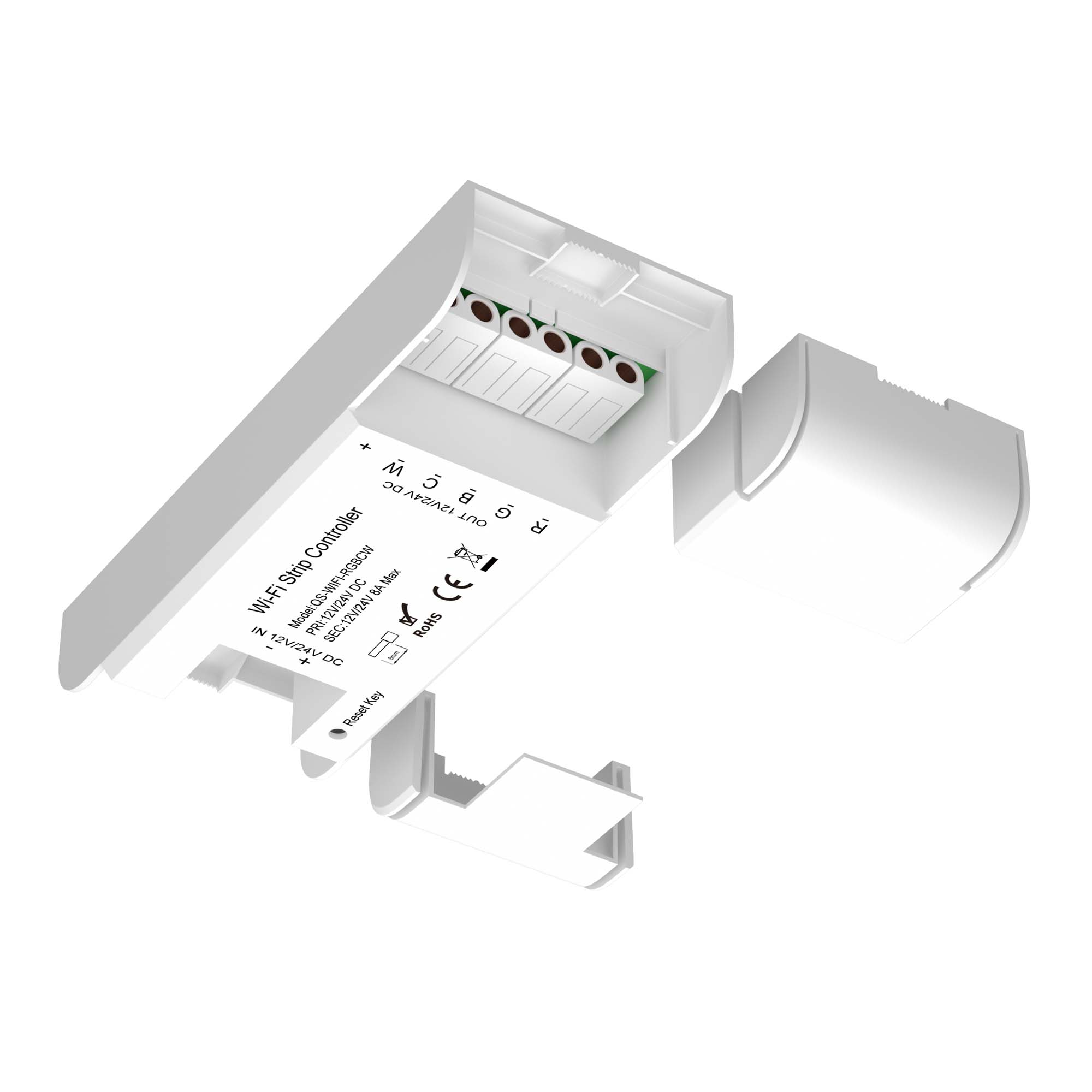 WIFI контроллер RGBCW для светодиодных лент ST Luce Functional 12/24V 8A ST9000.500.01RGBCW в Санкт-Петербурге