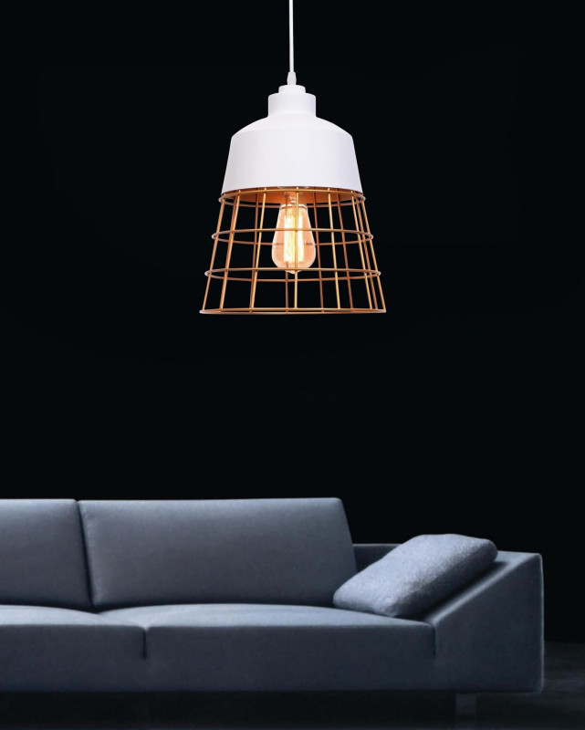 Подвесной светильник Lumina Deco Bagsy LDP 7933-1 WT в Санкт-Петербурге