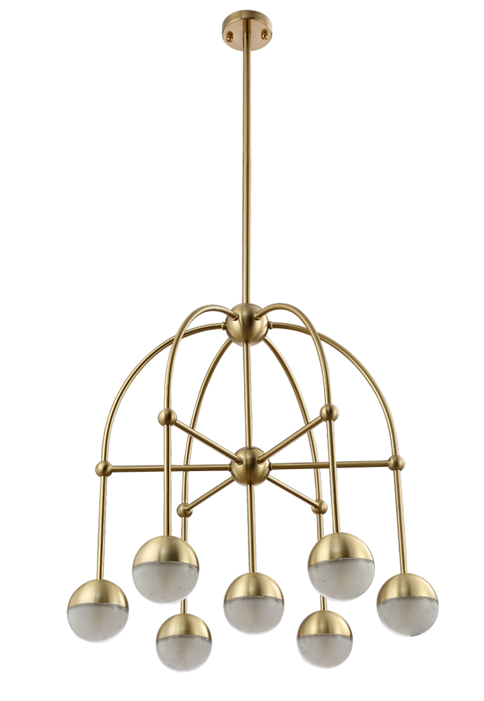 Люстра на штанге Crystal Lux Truena TRUENA SP-PL6+1 BRONZE в Санкт-Петербурге
