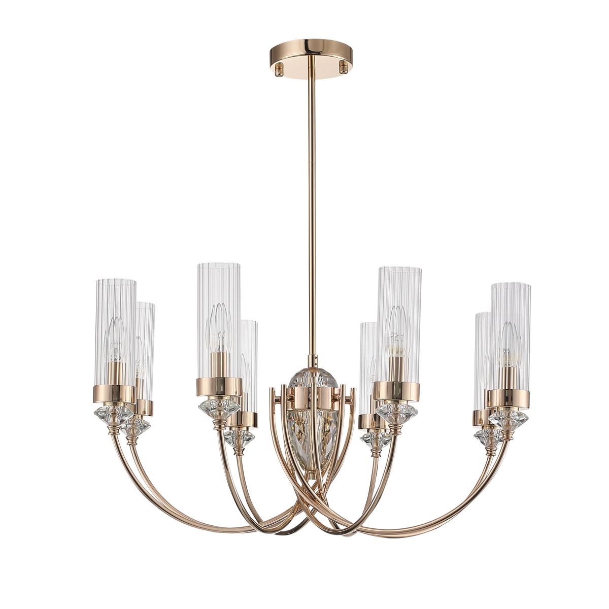 Люстра на штанге ST Luce Элегра SL1402.203.08 в Санкт-Петербурге