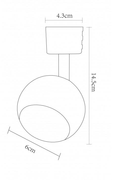 Светильник на шине ARTE Lamp A6253PL-1WH в Санкт-Петербурге