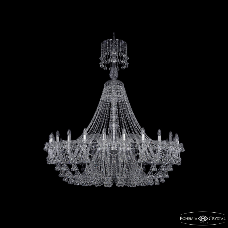 Подвесная люстра Bohemia Ivele Crystal 1409/24/530/XL-160 Ni в Санкт-Петербурге