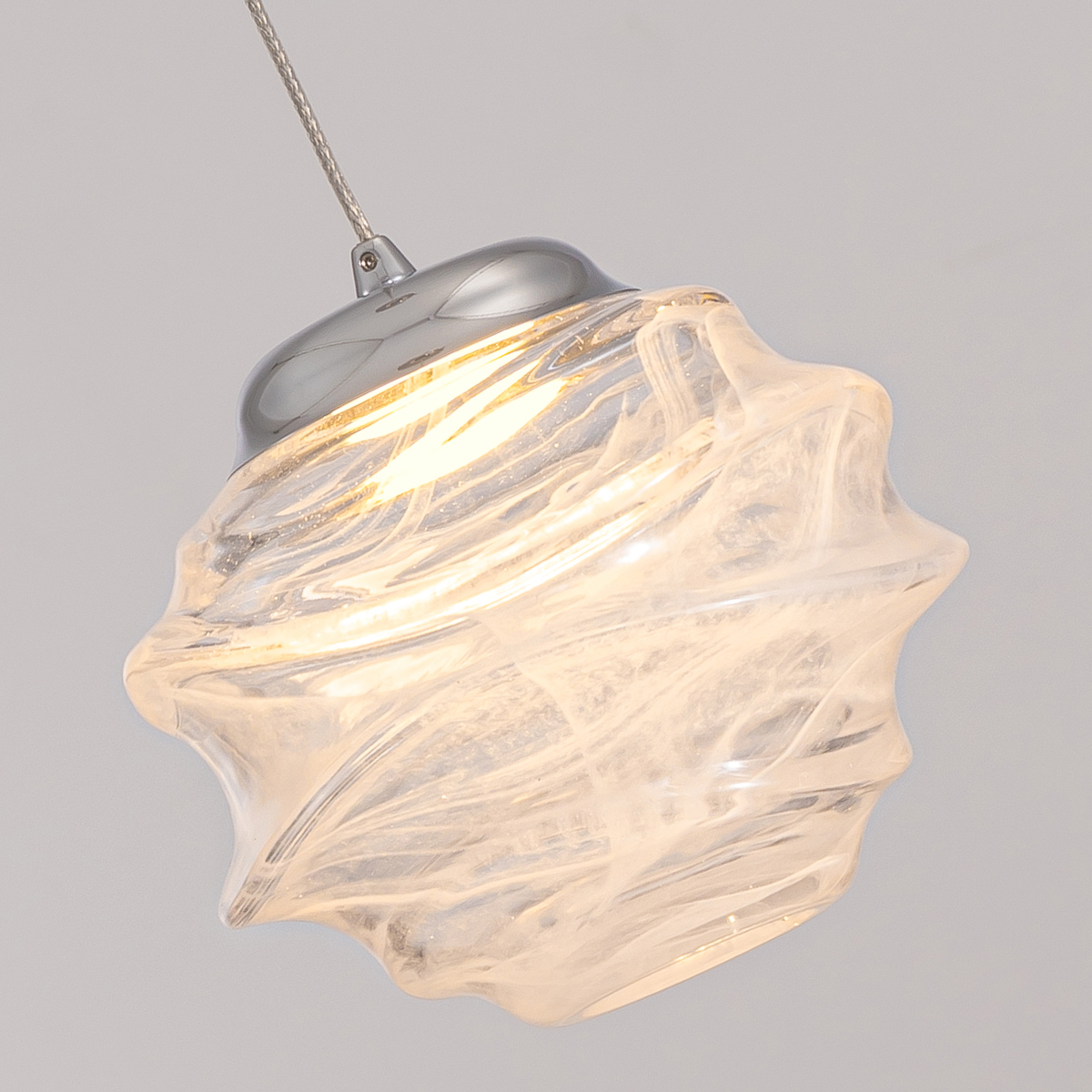 Подвесной светильник Delight Collection MD25030003-1A chrome/clear в Санкт-Петербурге