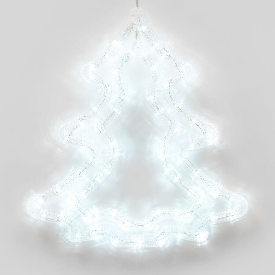 Подвесной светодиодный светильник «Ёлочка» Uniel (UL-00001405) ULD-H3543-070/STA White IP20 Xmas Tree в #REGION_NAME_DECLINE_PP#