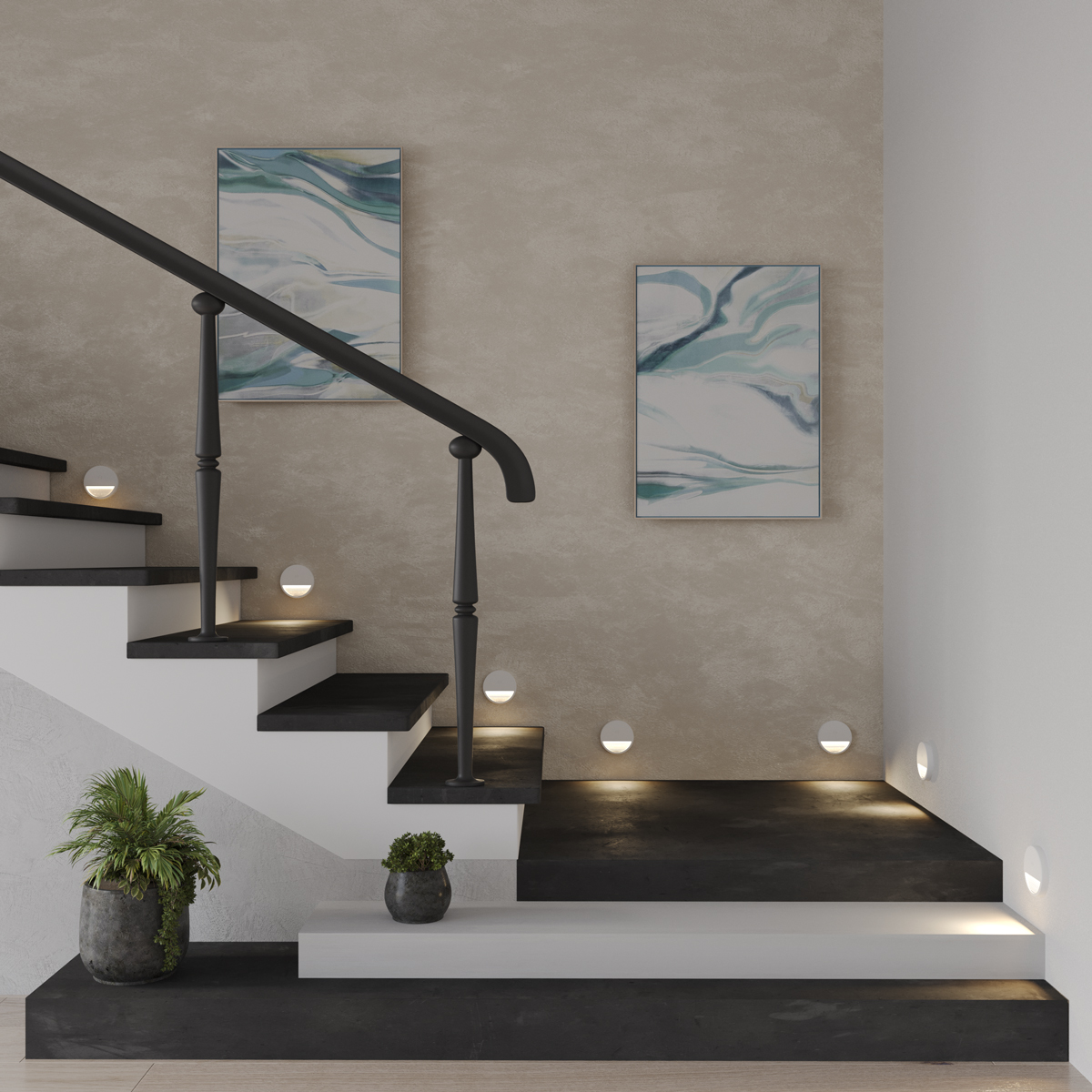 Подсветка для лестниц Novotech Over Vespera 0,4Вт 1000mAh Li-ion 359707 в Санкт-Петербурге