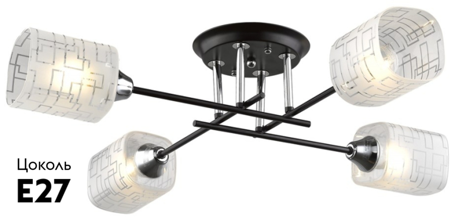 Потолочная люстра Velante 703-127-04 в #REGION_NAME_DECLINE_PP#