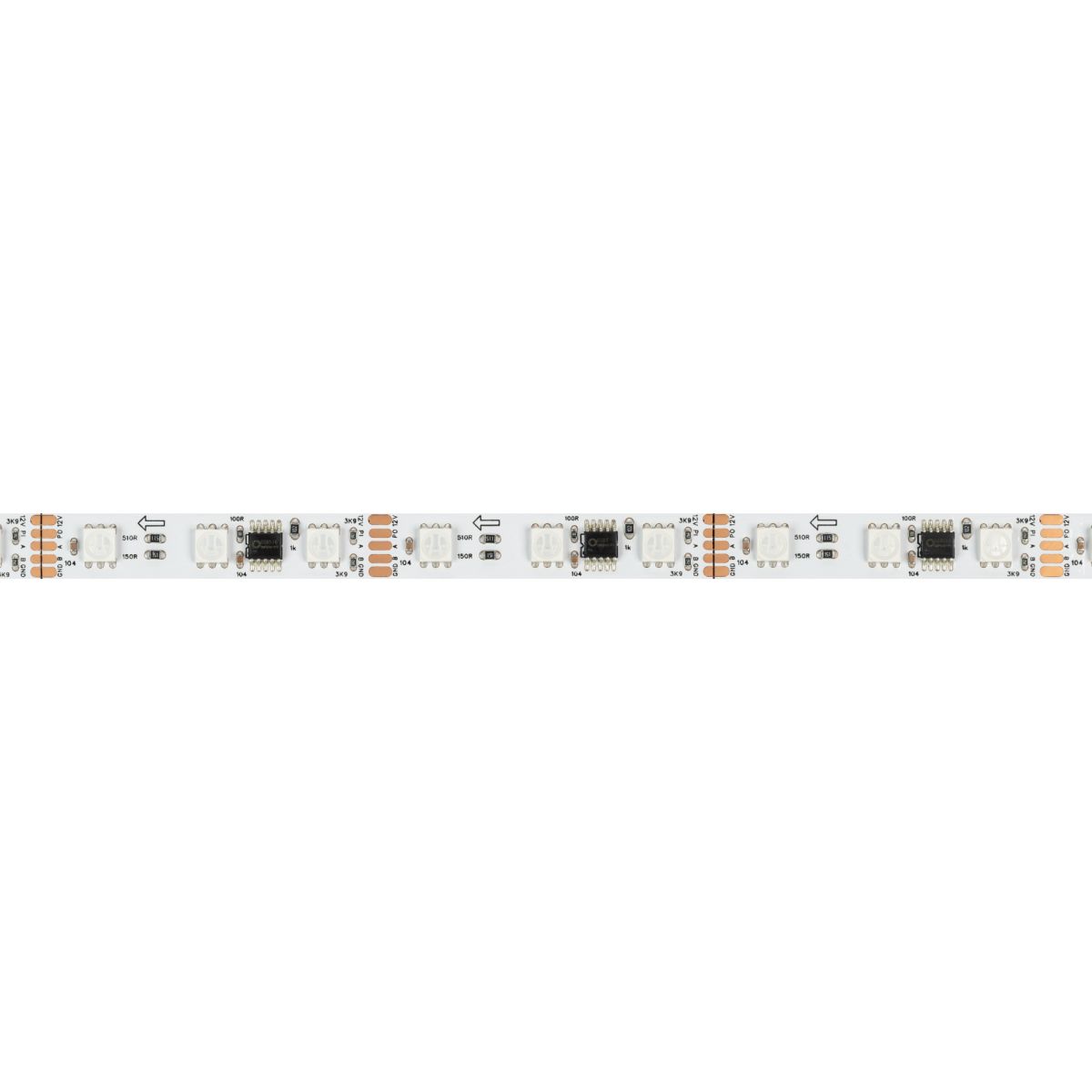 Светодиодная лента Arlight DMX-B60-10mm 12V RGB-PX3 (14 W/m, IP20, 5m)  039174(1) в #REGION_NAME_DECLINE_PP#