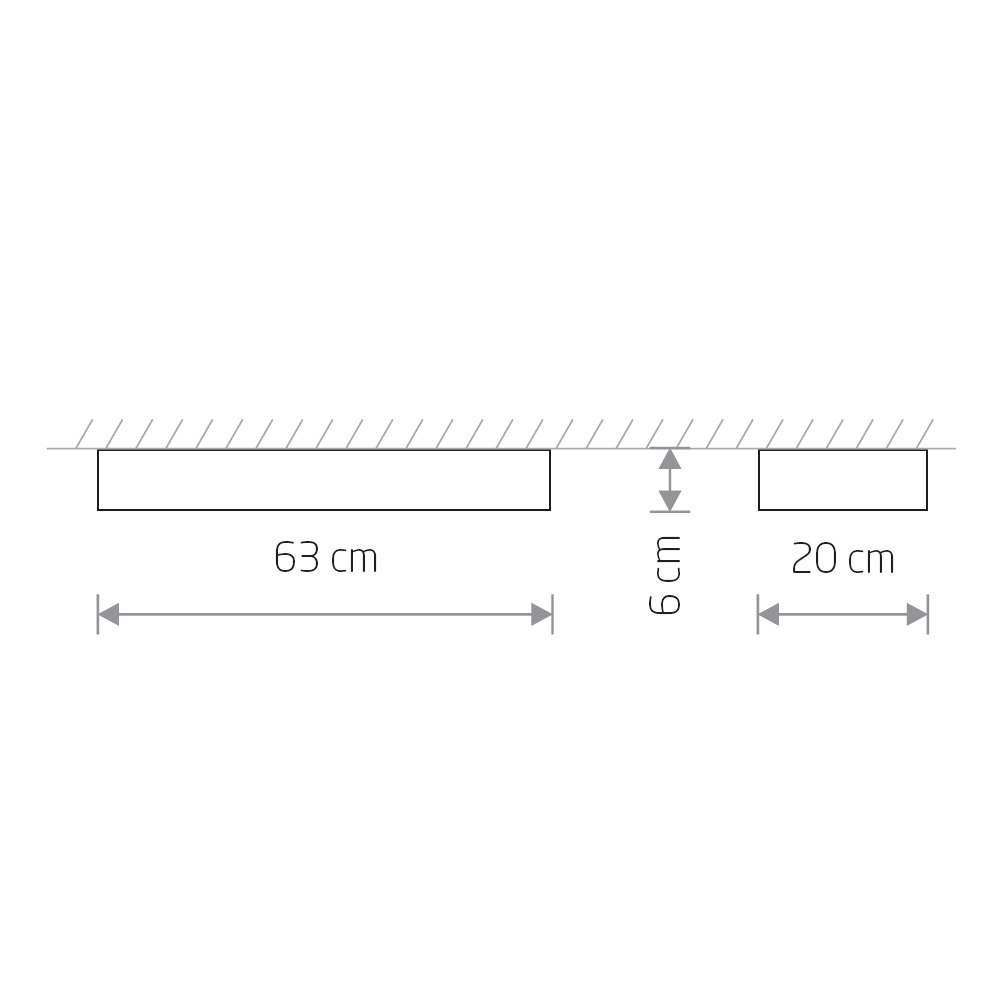 Потолочный светильник Nowodvorski Soft Ceiling Led 60x20 7526 в Санкт-Петербурге