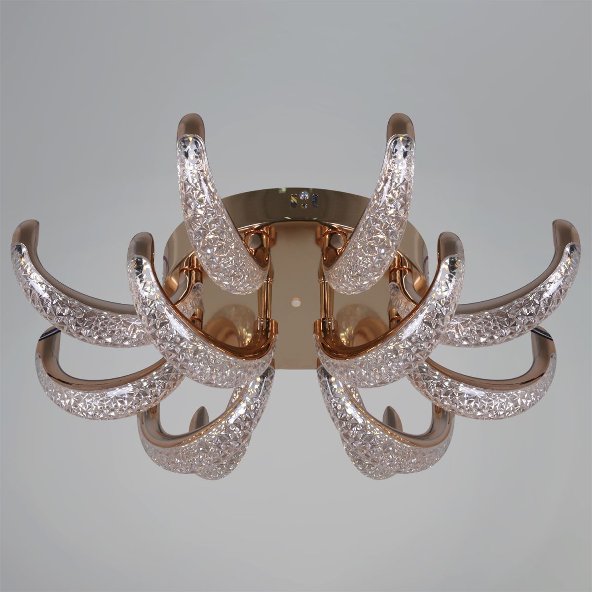 Потолочная люстра Reluce 60390-0.3-8+4 FG в #REGION_NAME_DECLINE_PP#