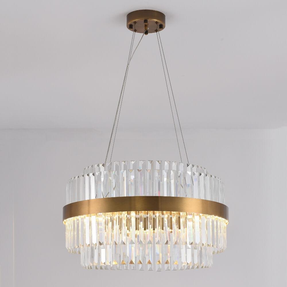 Подвесная светодиодная люстра Lumina Deco Ringletti LDP 8017-600 MD в Санкт-Петербурге