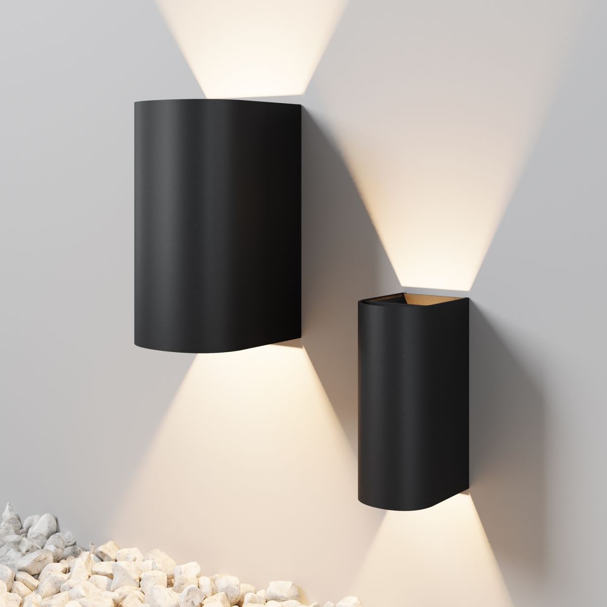 Уличный настенный светильник Maytoni Drape O526WL-L20B3K в #REGION_NAME_DECLINE_PP#