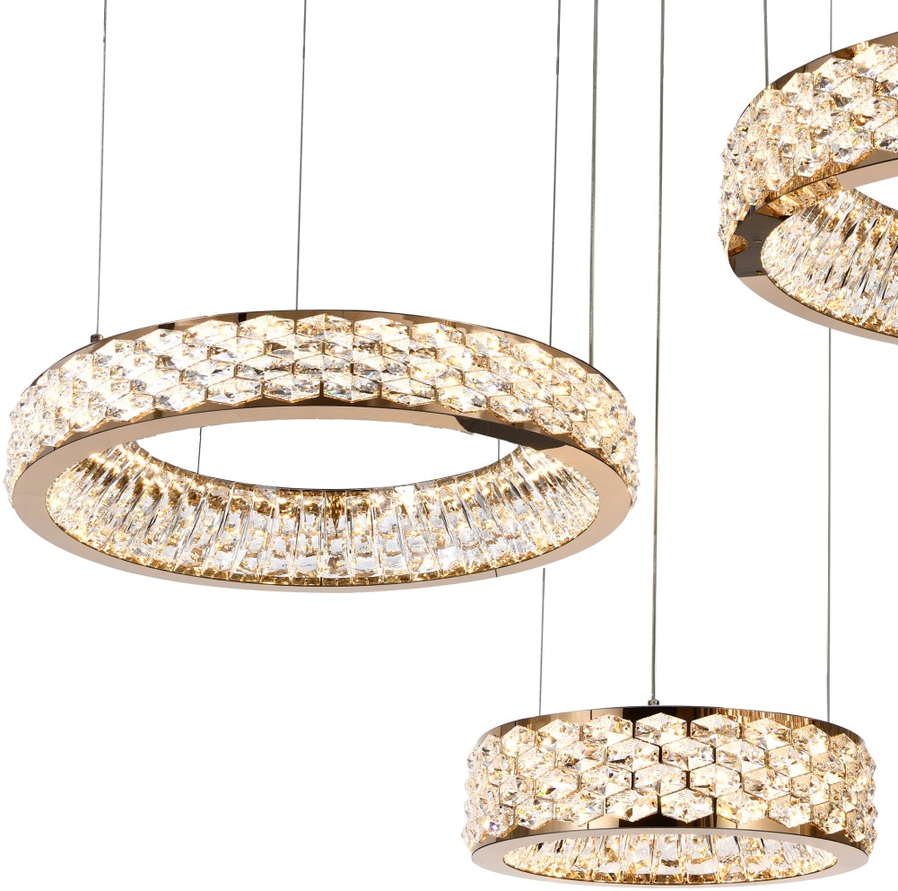 Подвесная люстра Stilfort Ромбус 4040/03/03P+PL в Санкт-Петербурге