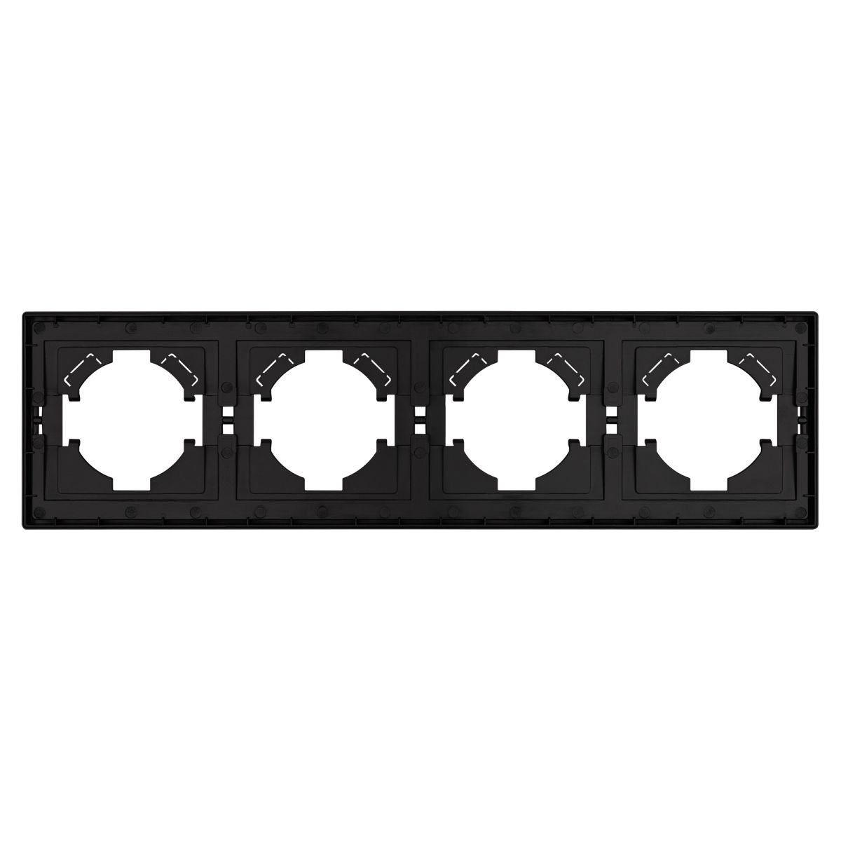 Рамка пластиковая на 4 поста Arlight FRM-TENDO-SFPL-4-GR 054655 в Санкт-Петербурге