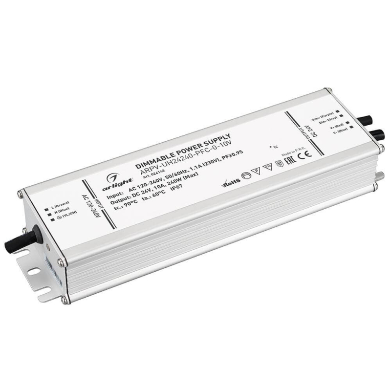 Блок питания Arlight ARPV-UH24240-PFC-0-10V (24V, 10.0A, 240W) 024143 в Санкт-Петербурге