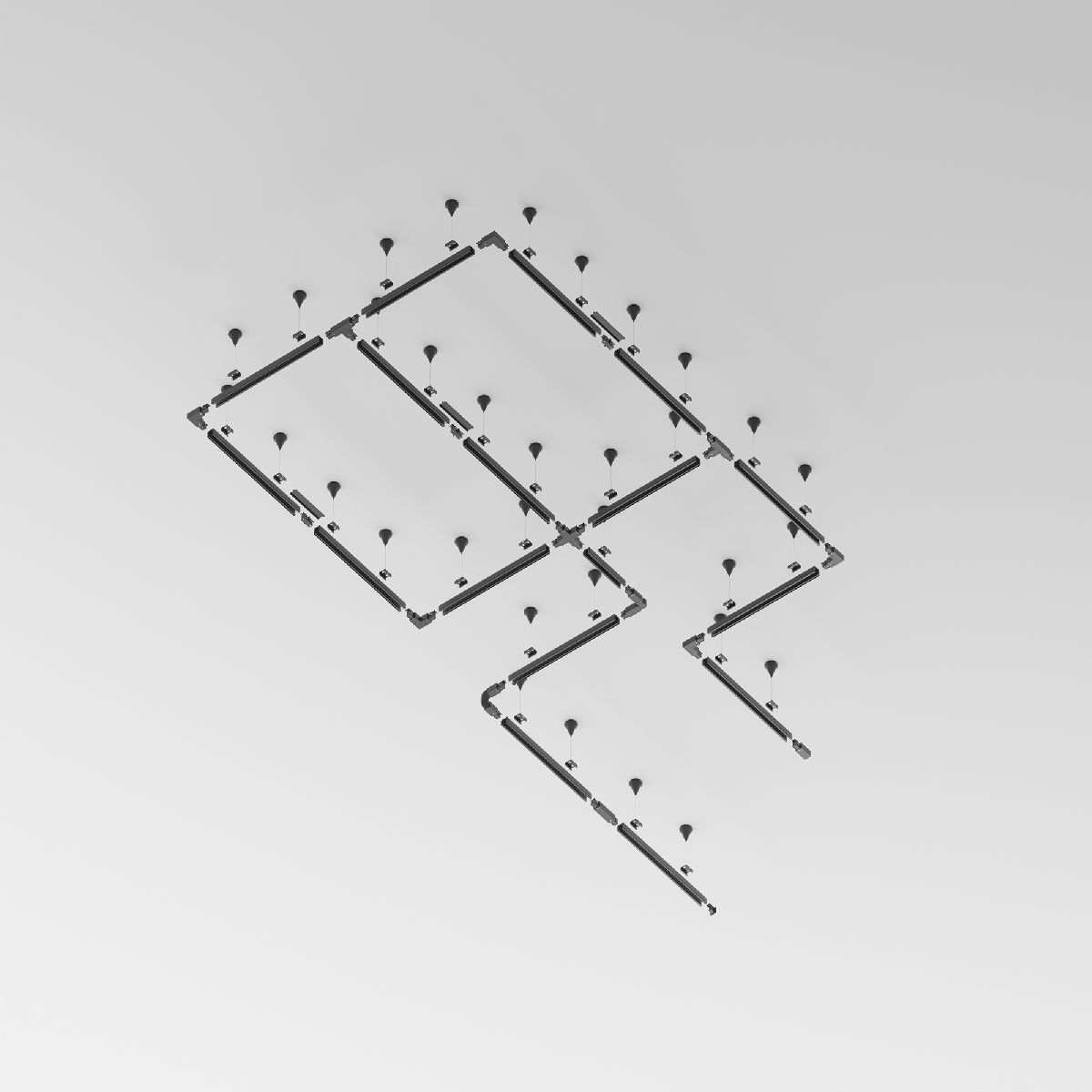 Шинопровод трехфазный Maytoni Technical Busbur trunking TRX005-313B в #REGION_NAME_DECLINE_PP#