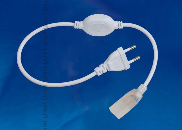 Шнур сетевой для светодиодной ленты Volpe UCX-Q220 SP2/A67-NNN White 1 Sticker 10967 в Санкт-Петербурге