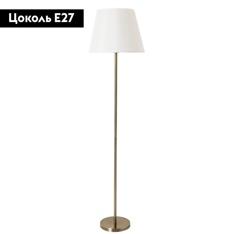 Торшер Arte Lamp ELBA A2581PN-1AB в Санкт-Петербурге
