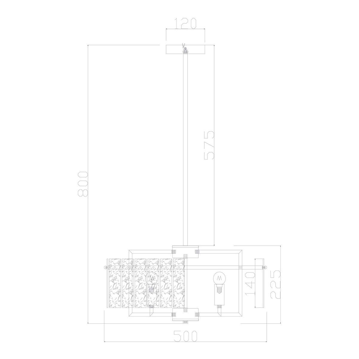 Люстра на штанге Freya Basilica FR5166PL-06BS в Санкт-Петербурге