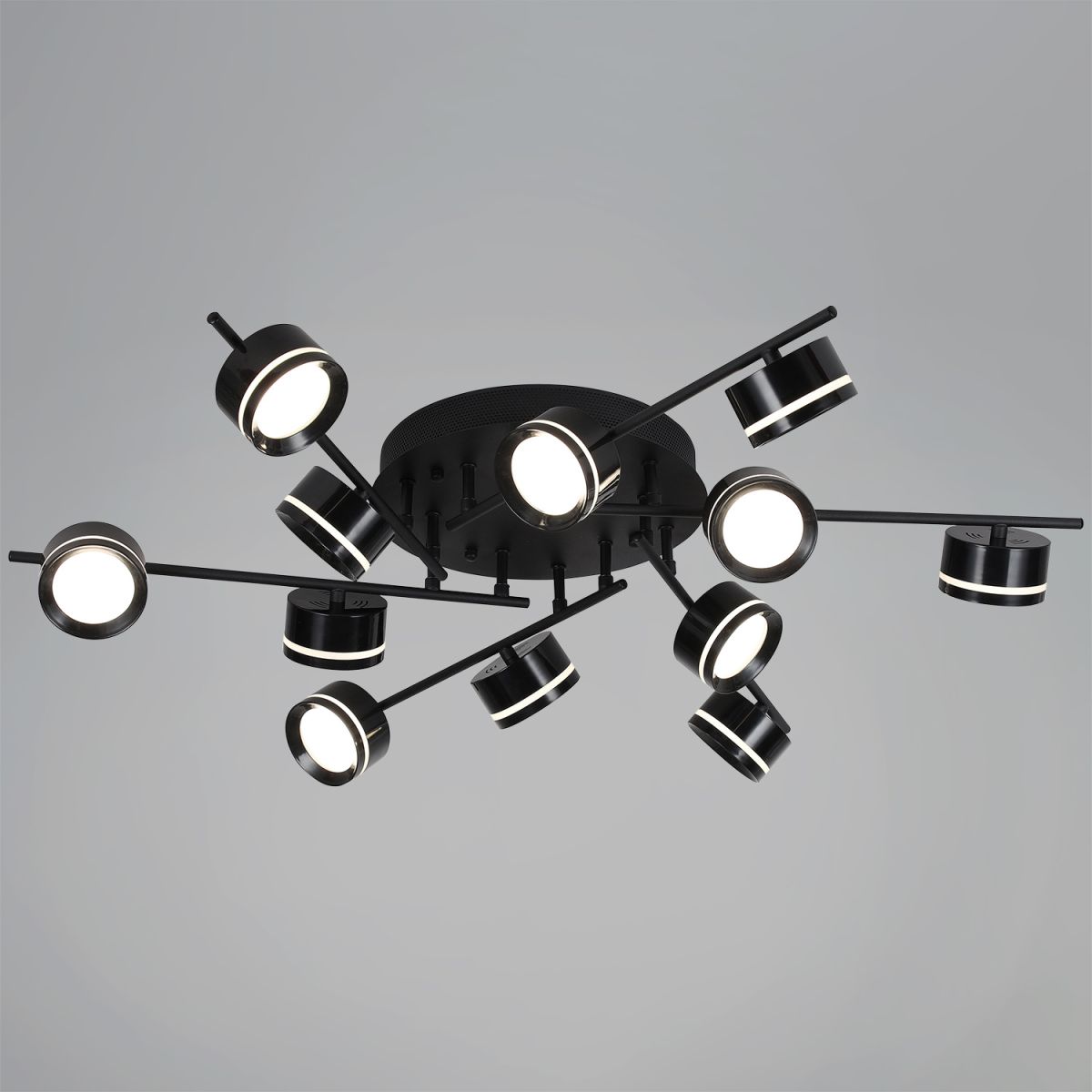 Потолочная люстра Reluce 10590-0.3-12 Black в Санкт-Петербурге