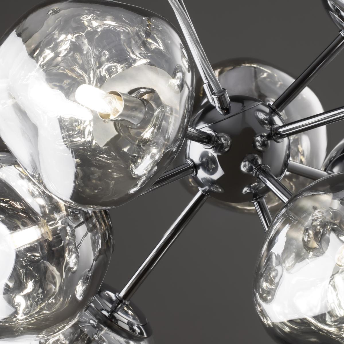 Подвесная люстра Freya Ejection FR5378PL-10SM в #REGION_NAME_DECLINE_PP#