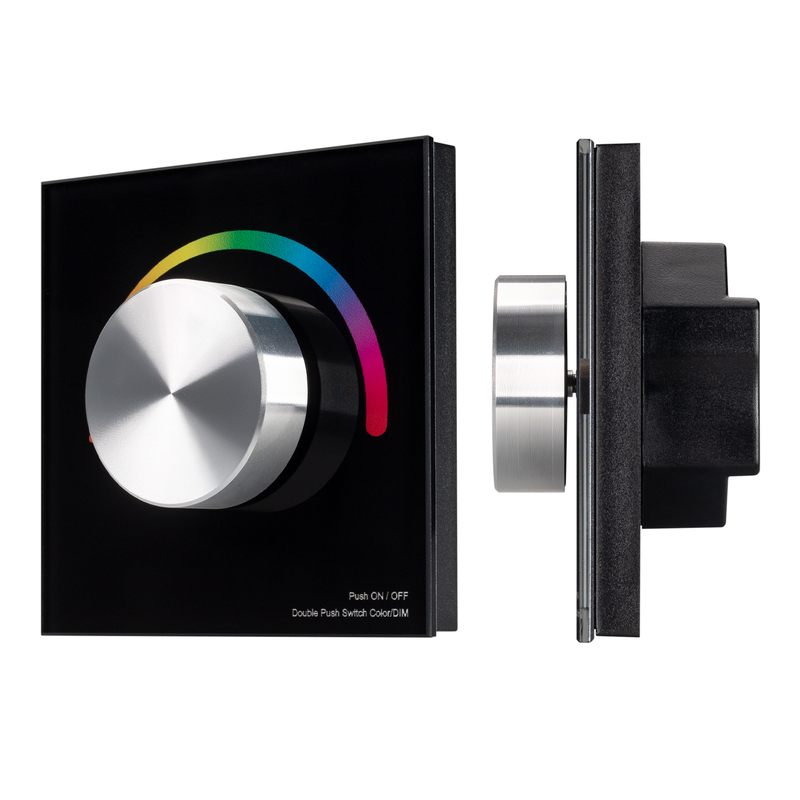 Панель Arlight Smart-P5-RGB-G-IN Black (3V, Rotary, 2.4G) 033757 в Санкт-Петербурге