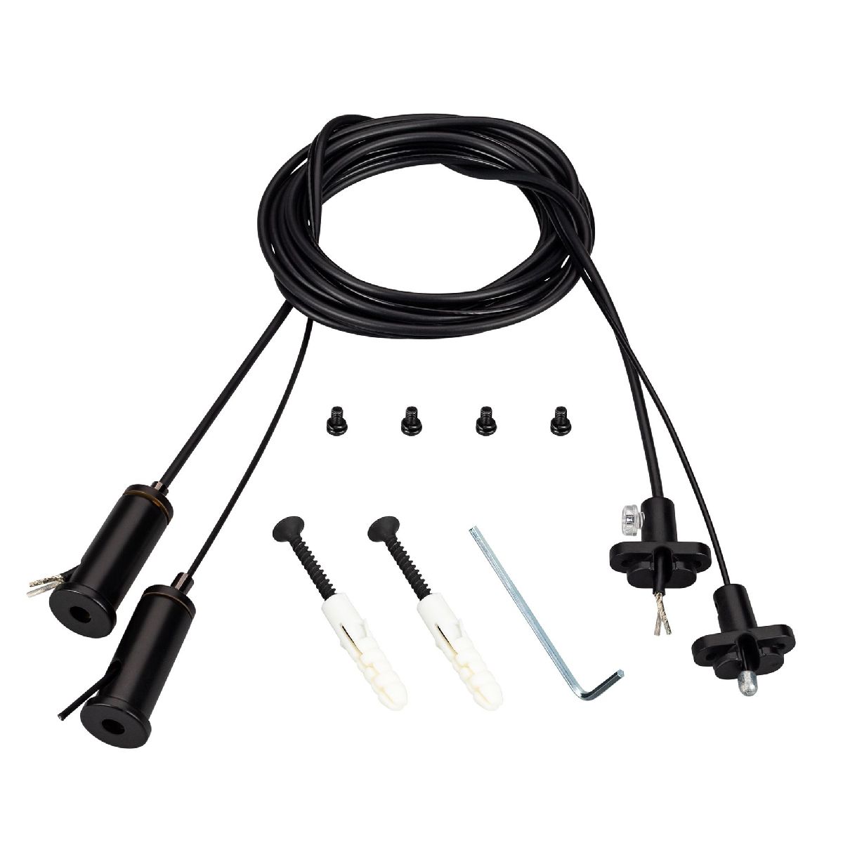 Подвес токопроводящий Arlight ARL-2x2m Set BLACK (Pad 15x2mm, 2x20AWG) 041948 в Санкт-Петербурге