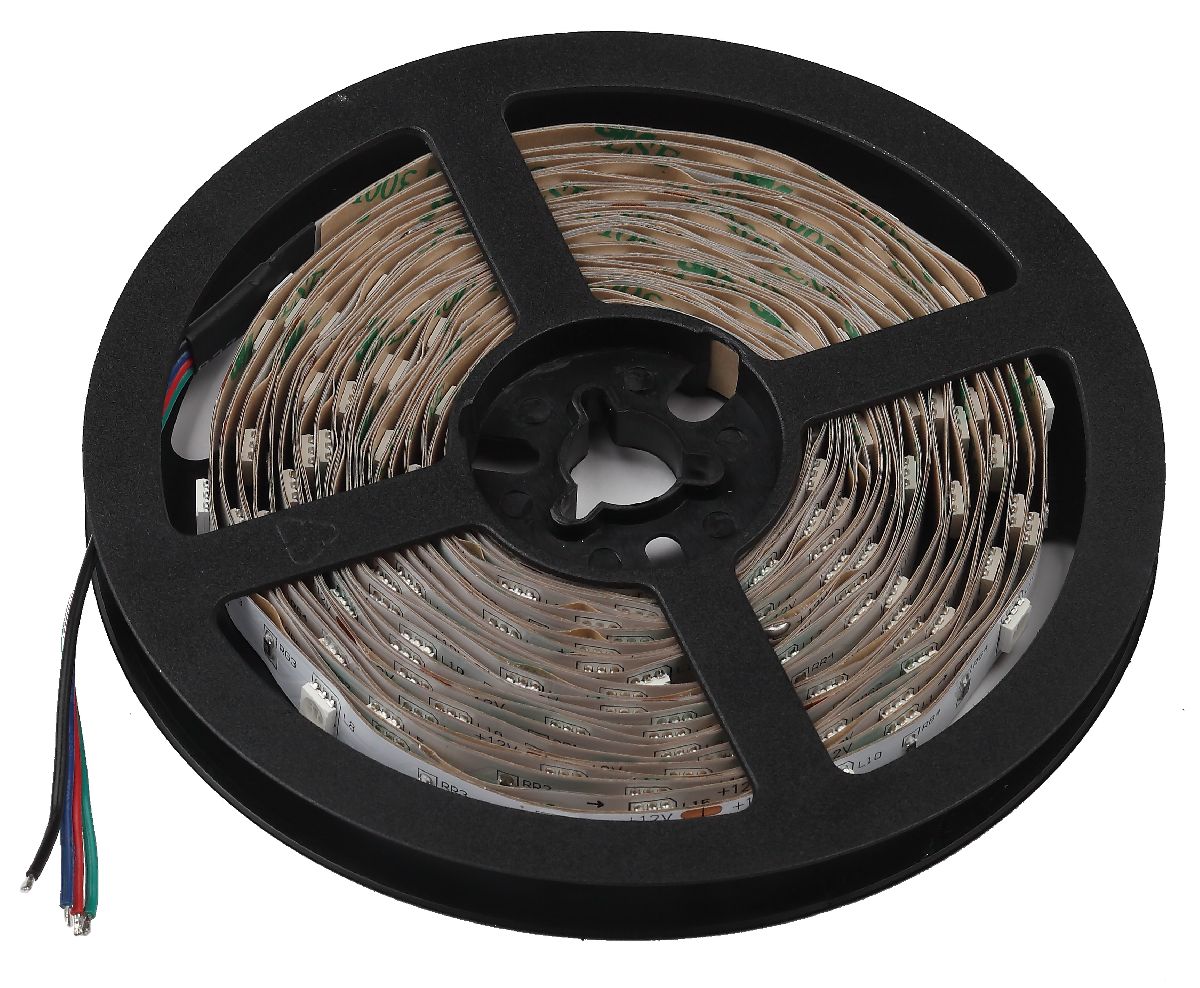 Светодиодная лента Эра 12В 5050 7,2Вт/м RGB 5м IP20 LS5050-7,2-30-12-RGB-IP20-2year-5m KU-5050AD-30D-RGB Б0044120 в Санкт-Петербурге