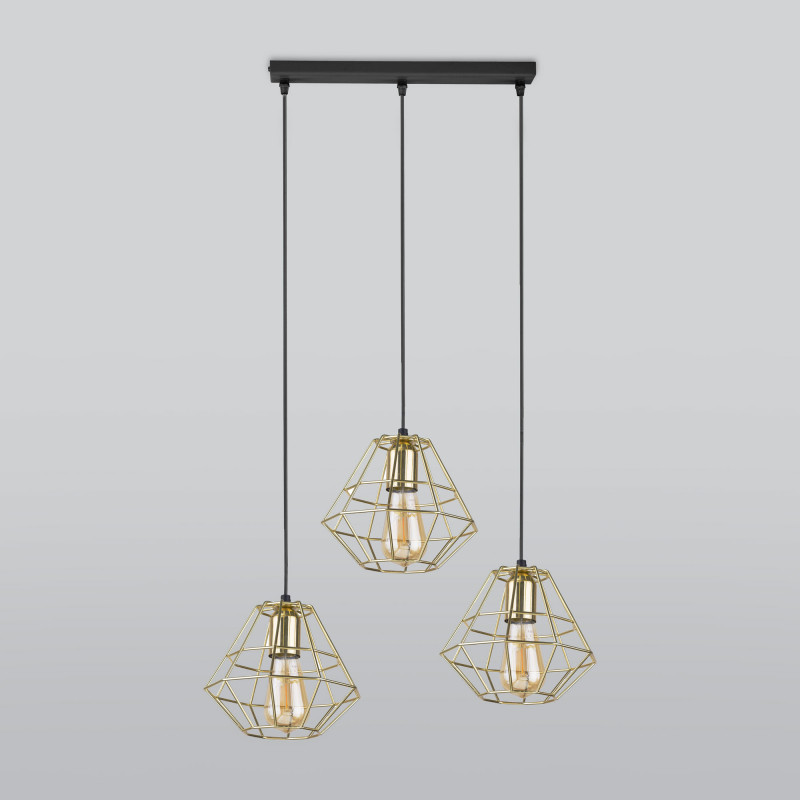 Подвесной светильник TK Lighting 4111 Diamond Gold в Санкт-Петербурге