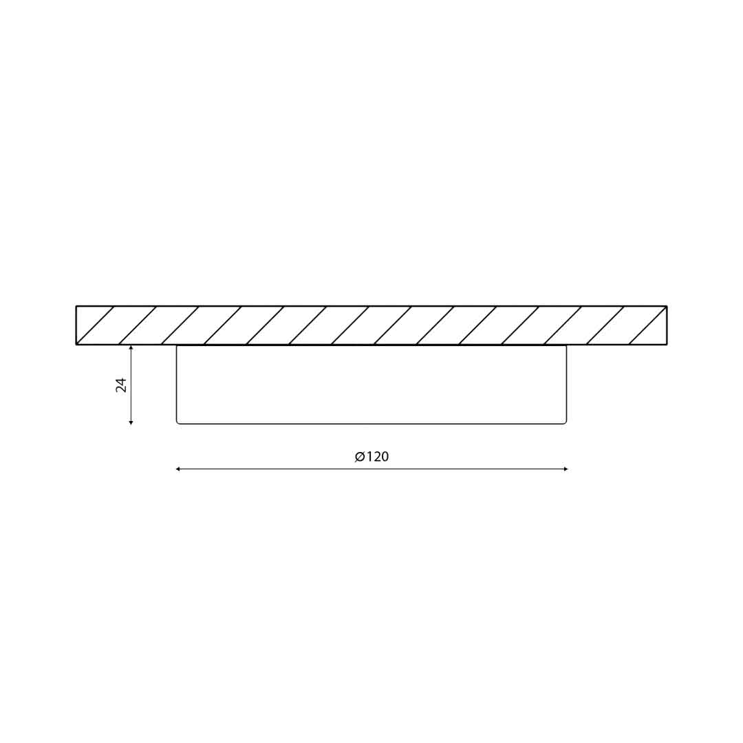 Накладной светильник DesignLed KH-R120-9-WW 007788 в Санкт-Петербурге