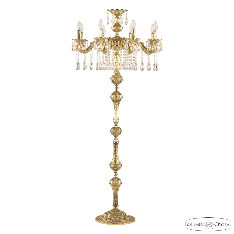 Торшер Bohemia Ivele Crystal Florence 71202T/8/210 A G в Санкт-Петербурге
